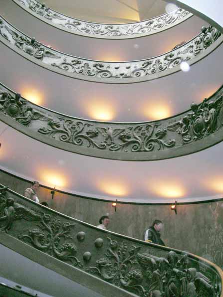  Escaleras de los Museos Vaticanos