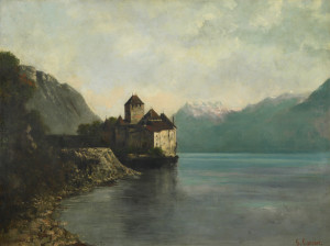 Gustave Courvet-El Chateau de Chillon