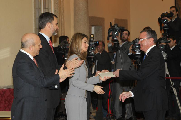 Los Príncipes de Asturias entregan los Premios Nacionales de 2011 y 2012