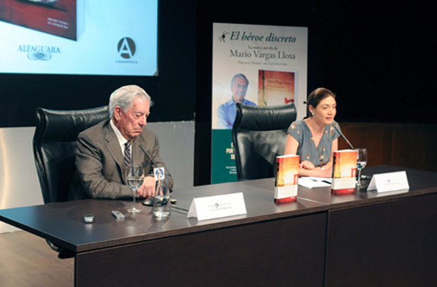 Mario Vargas Llosa presenta su nueva novela en Casa de América de Madrid