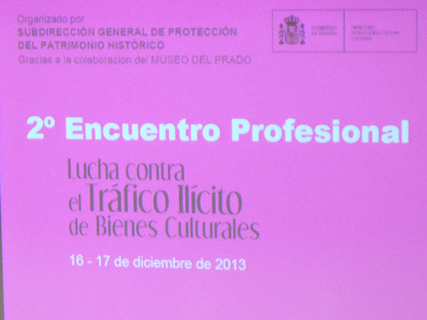 II Encuentro Profesional ‘Lucha contra el Tráfico Ilícito de Bienes Culturales’