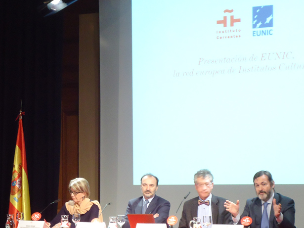 EUNIC presenta sus proyectos en el Instituto Cervantes