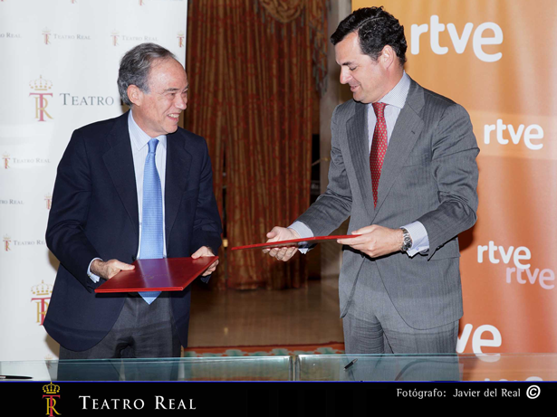 El Teatro Real y RTVE fortalecen sus vínculos