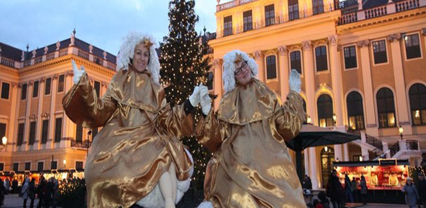 Mercado de Navidad del Palacio Schönbrunn en Austria
