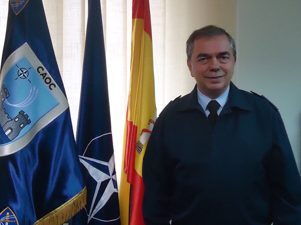 Entrevista al General Jefe del CAOC Torrejón, Rubén Carlos García Servert