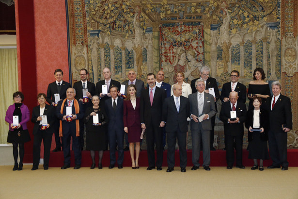 SS.MM. los Reyes de España entregan las Medallas de Oro al Mérito en las Bellas Artes
