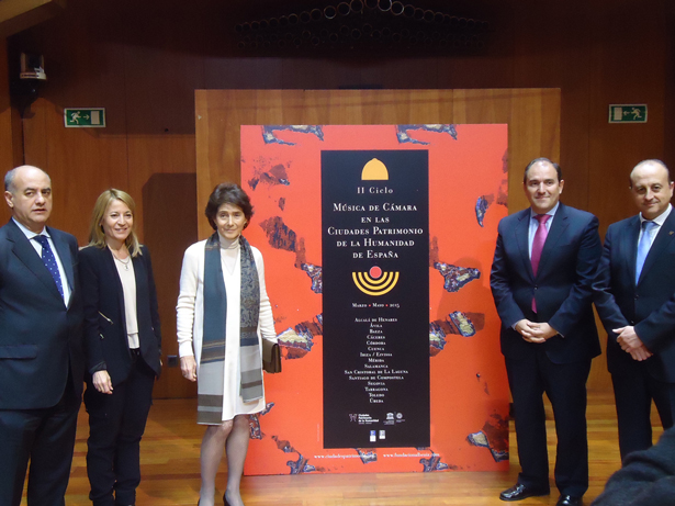 El Grupo de Ciudades Patrimonio de la Humanidad de España y la Fundación Albéniz presentan el II Ciclo de Música de Cámara