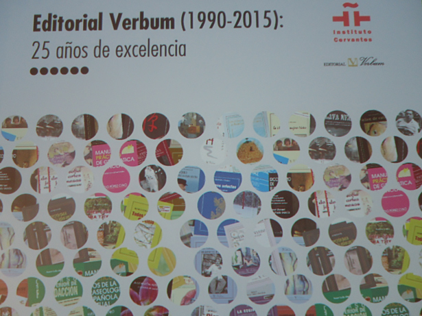 Editorial Verbum celebra su XXV aniversario en el Instituto Cervantes