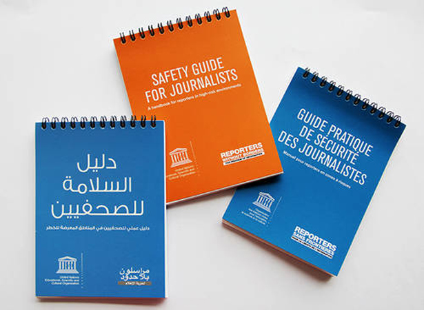 Reporteros Sin Fronteras y la UNESCO publican una nueva edición del Manual de seguridad para periodistas en zonas de riesgo