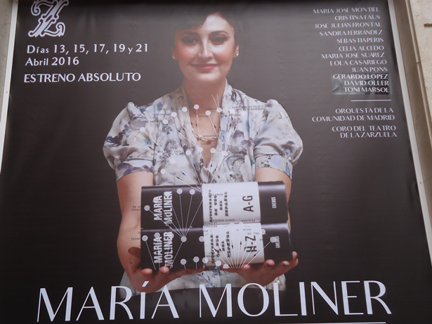El Teatro de la Zarzuela presenta el estreno absoluto María Moliner