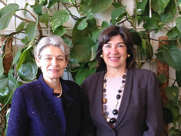 Irina Bokova, y Christiane Amanpour defienden la labor de Khadiha Ismayilova, ganadora del premio mundial UNESCO/Guillermo Cano de Libertad de Prensa