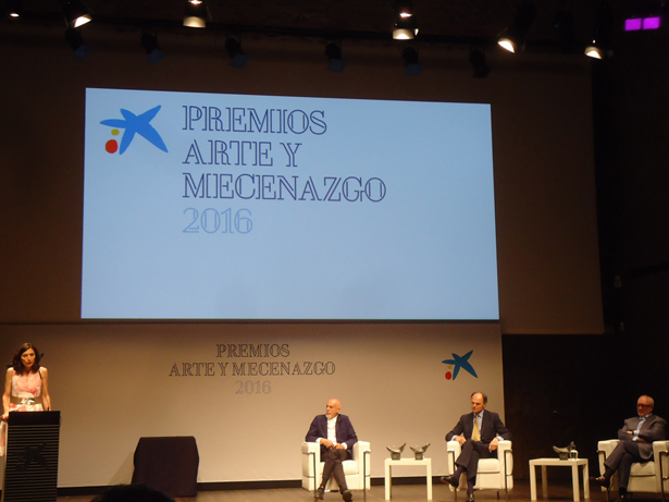«la Caixa» entrega en CaixaForum Madrid los Premios Arte y Mecenazgo 2016 a Carlos León, la galería Guillermo de Osma y la colección Archivo Lafuente
