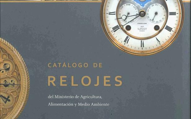 El Catalogo de Relojes del MAGRAMA recopila trabajos de maestros relojeros de los siglos XIX y XX