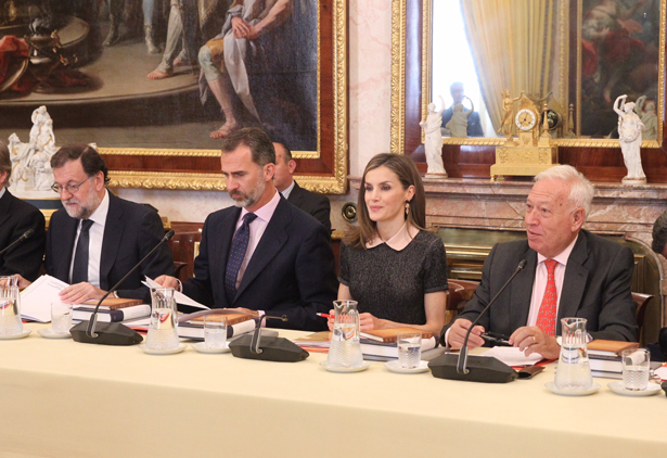Los Reyes de España presidieron la reunión anual del Patronato del Instituto Cervantes