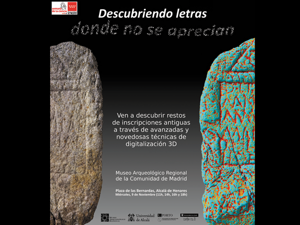 La Universidad de Alcalá y el Museo Arqueológico Regional presentan un nuevo sistema de lectura epigráfica