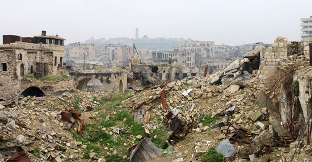 UNESCO. Vista de la plaza Al-Hatab en el barrio de Jdeideh, en Alepo. Foto © ЮНЕСКО