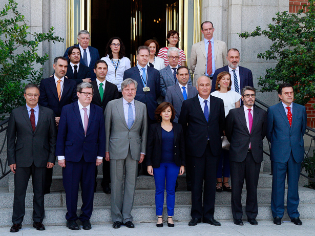 Reunión plenaria de la Comisión Nacional del IV Centenario de la muerte de Miguel de Cervantes