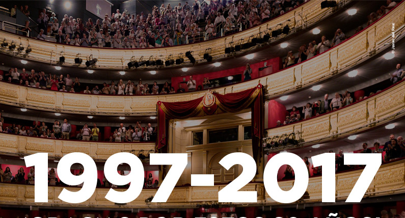 El Teatro Real celebra su vigésimo Aniversario desde su reinauguración