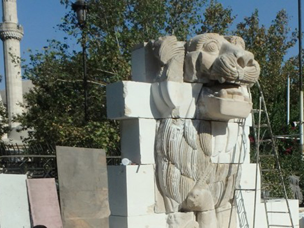 La UNESCO restaura el León de Al-lāt, emblema de Palmira