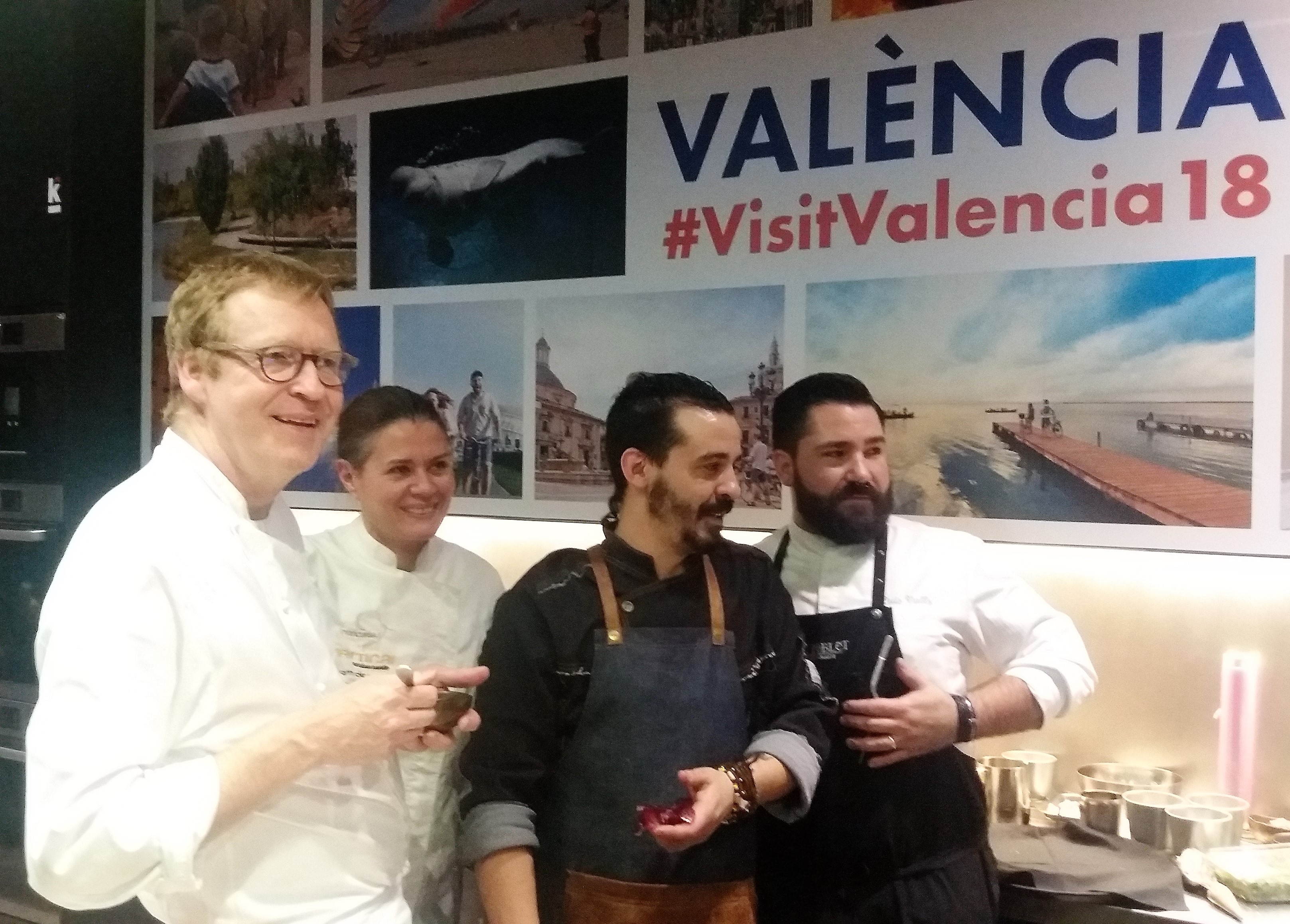 Madrid se llena por una noche de las estrellas Michelin de Valencia