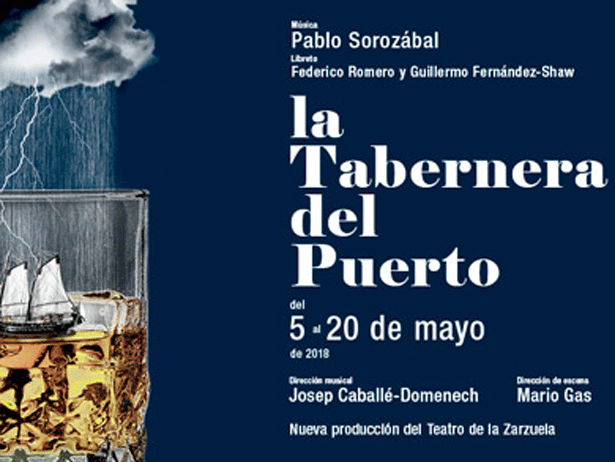 El Teatro de la Zarzuela se supera con La tabernera del puerto