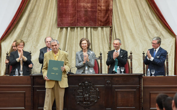 Rafael Cadenas recoge en la USAL el Premio Reina Sofía de Poesía