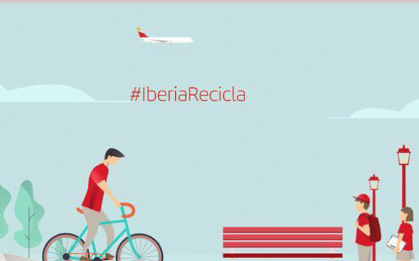 #IberiaRecicla los residuos generados a bordo