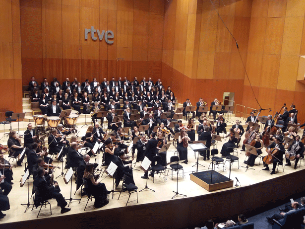 Orquesta y Coro de RTVE. Foto: © patrimonioactual.com