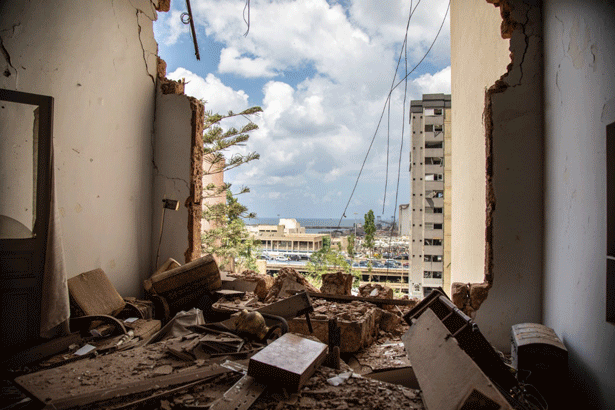 PNUD. Explosión en Beirut, Líbano