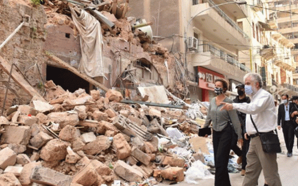 Audrey Azoulay pide fondos para la reconstrucción cultural de Beirut tras la explosión