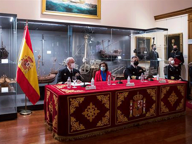 La ministra de Defensa de España, Margarita Robles, ha inaugurado la reapertura del Museo Naval de Madrid