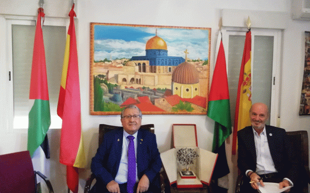 Entrevista al embajador de Palestina en España, Musa Amer Odeh