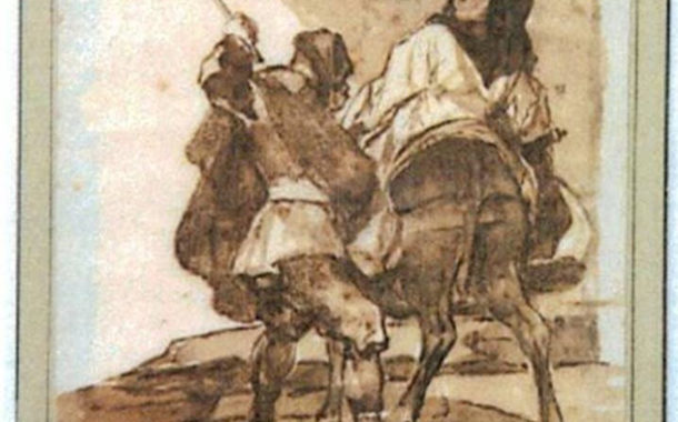 El Ministerio de Cultura y Deporte adquiere el dibujo ‘En voyage’ de Goya para el Museo Nacional del Prado