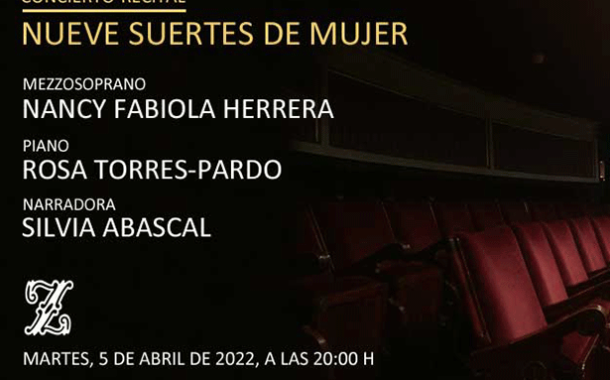 El Teatro de la Zarzuela presenta “Nueve suertes de mujer” con textos de Juan Marchán