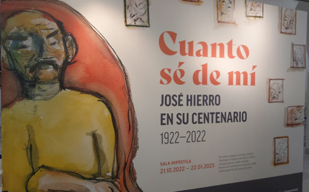 La BNE presenta la exposición ‘Cuanto sé de mí’. José Hierro en su centenario (1922-2022)
