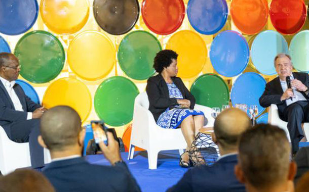 Guterres estuvo en Cabo Verde para la Cumbre de la Regata Oceánica y la lucha contra el cambio climático