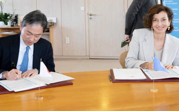 Japón refuerza su apoyo a los proyectos de la UNESCO, en particular para Ucrania, con una financiación adicional de 16,1 millones de dólares