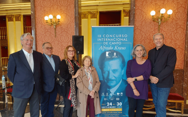 Se presenta en el Teatro de la Zarzuela el Concurso Internacional de Canto Alfredo Kraus 2023
