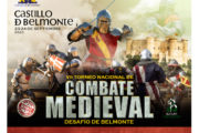 Vuelve el Campeonato Nacional de Combate Medieval al Castillo del Belmonte