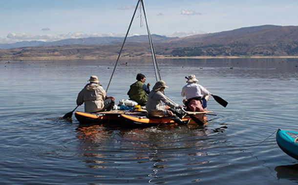 La USAL estudia las variaciones climáticas del lago Parinacochas en los Andes para comprender la evolución del cambio climático del planeta