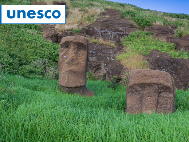 Tras los incendios en Rapa Nui, la UNESCO entrega resultados del Fondo de Emergencia del Patrimonio (HEF) al Gobierno de Chile