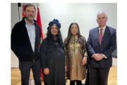 La Embajadora de Marruecos en España inaugura la nueva exposición de la Real Fábrica de Tapices