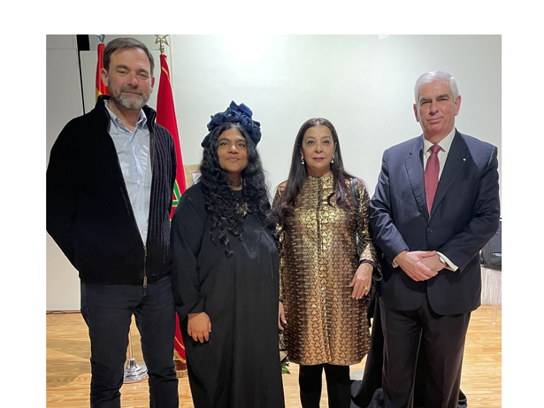 La Embajadora de Marruecos en España inaugura la nueva exposición de la Real Fábrica de Tapices