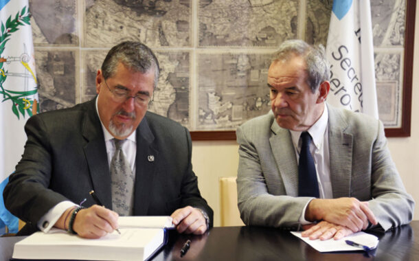 Guatemala refuerza sus lazos con la Secretaría General Iberoamericana