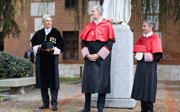 El Rey Felipe VI investido doctor honoris causa por la Universidad de Alcalá