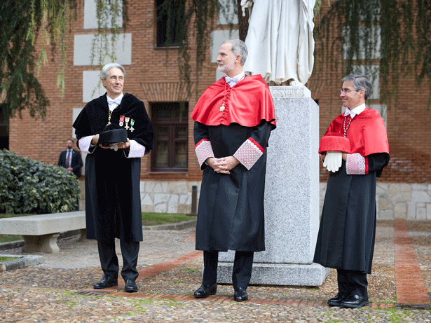 El Rey Felipe VI investido doctor honoris causa por la Universidad de Alcalá