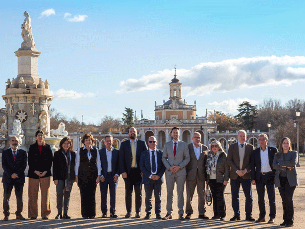 El Alcalde de Aranjuez ha sido elegido Vicepresidente de la Alianza de Paisajes Culturales y Sitios Afines del Patrimonio Mundial