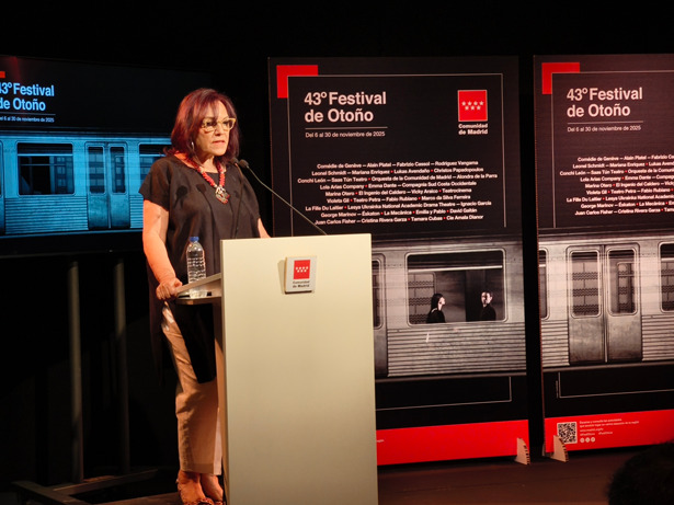 Marcela Diez, responsable del 43 Festival de Otoño de la Comunidad de Madrid, España. Foto: © patrimonioactual.com