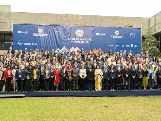 Cumbre Mundial de la UNESCO sobre Docentes