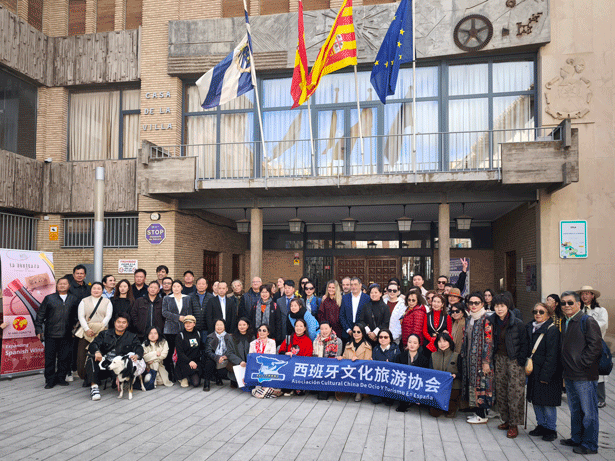 80 empresarios chinos han visitado Épila (Zaragoza, España). Foto: © patrimonioactual.com